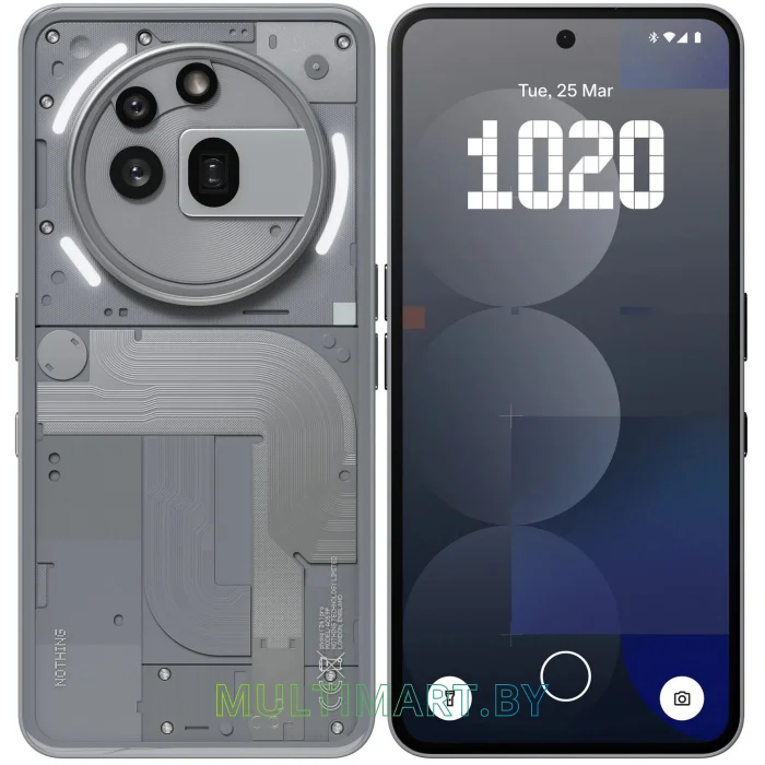 Смартфон Nothing Phone (3a) Pro 12GB/256GB (серый)